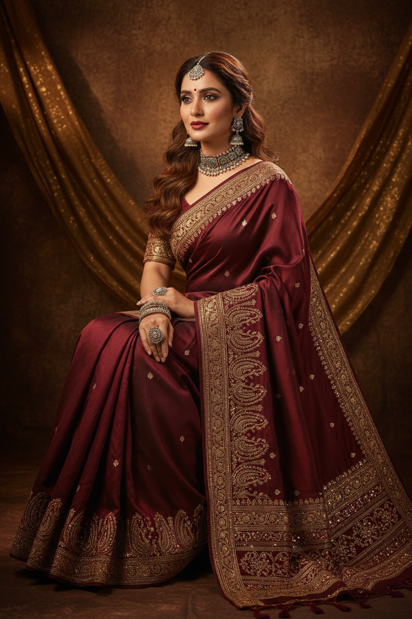 Designer Sarees - Posyfish.in