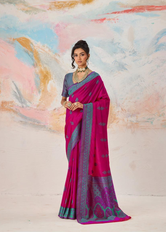Premium Designer Pure Kanjivaram Weaving Silk