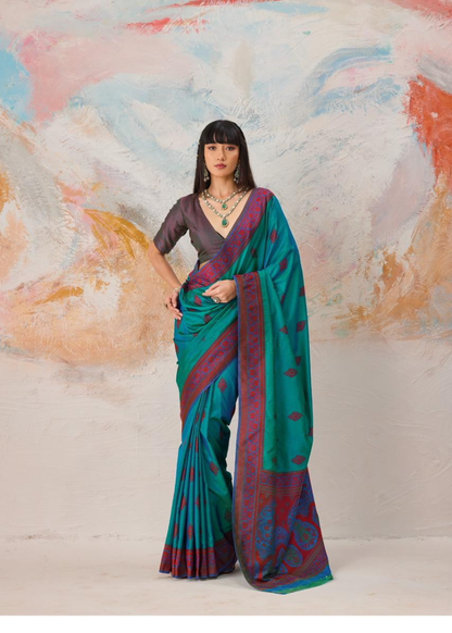 Premium Designer Pure Kanjivaram Weaving Silk