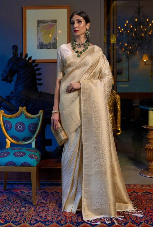 Beautiful Lichi Silk Sarees for Stunning Party Wear Collection - Posyfish.in