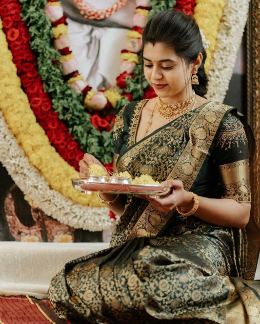 Aab Kalavati Soft Silk Sarees - Occasional Fancy Collection - Posyfish.in