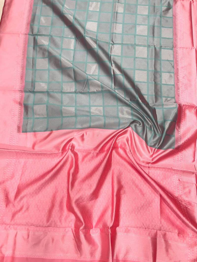 Fancy Lichi Silk Saree Collection - Elevate Your Elegance - Posyfish.in