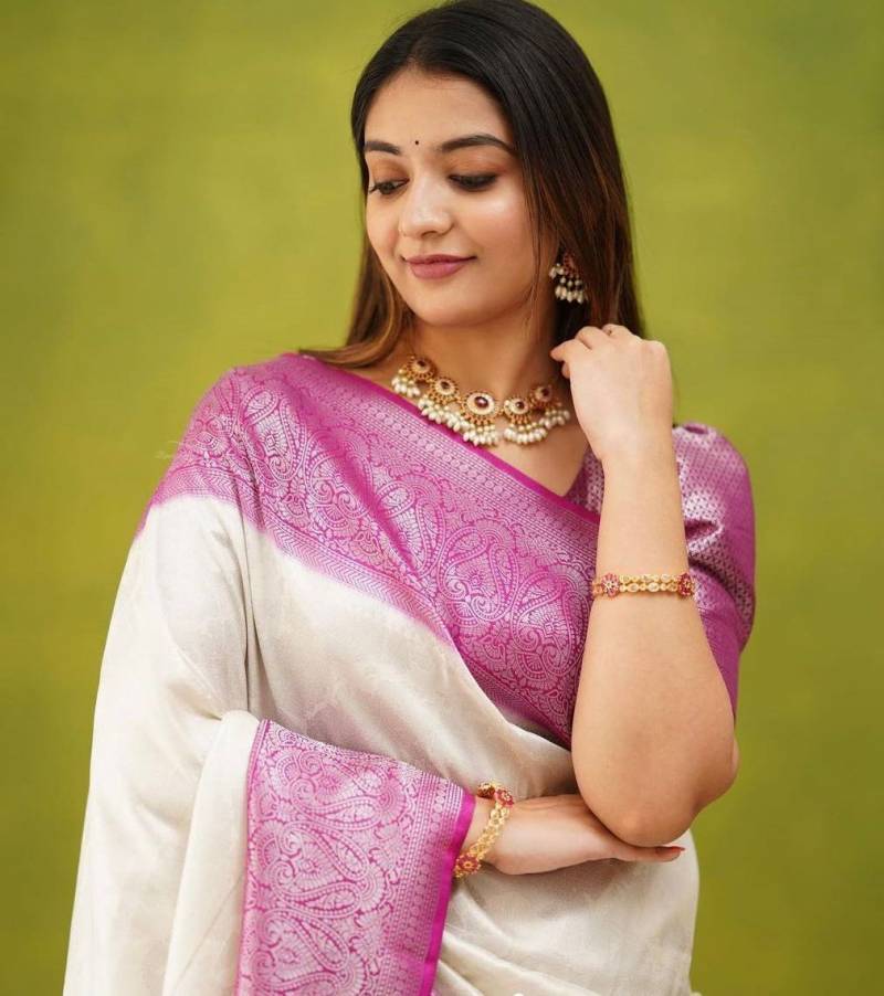 Soft Lichi Silk Saree Collection for Fancy Wear - Posyfish.in