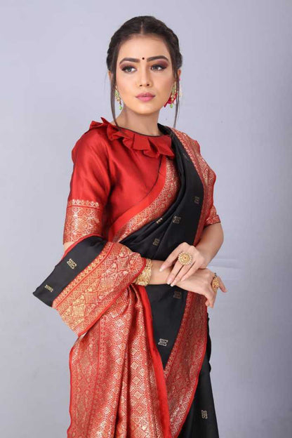 Soft Lichi Silk Fancy Sarees for Elegant Occasions - Posyfish.in