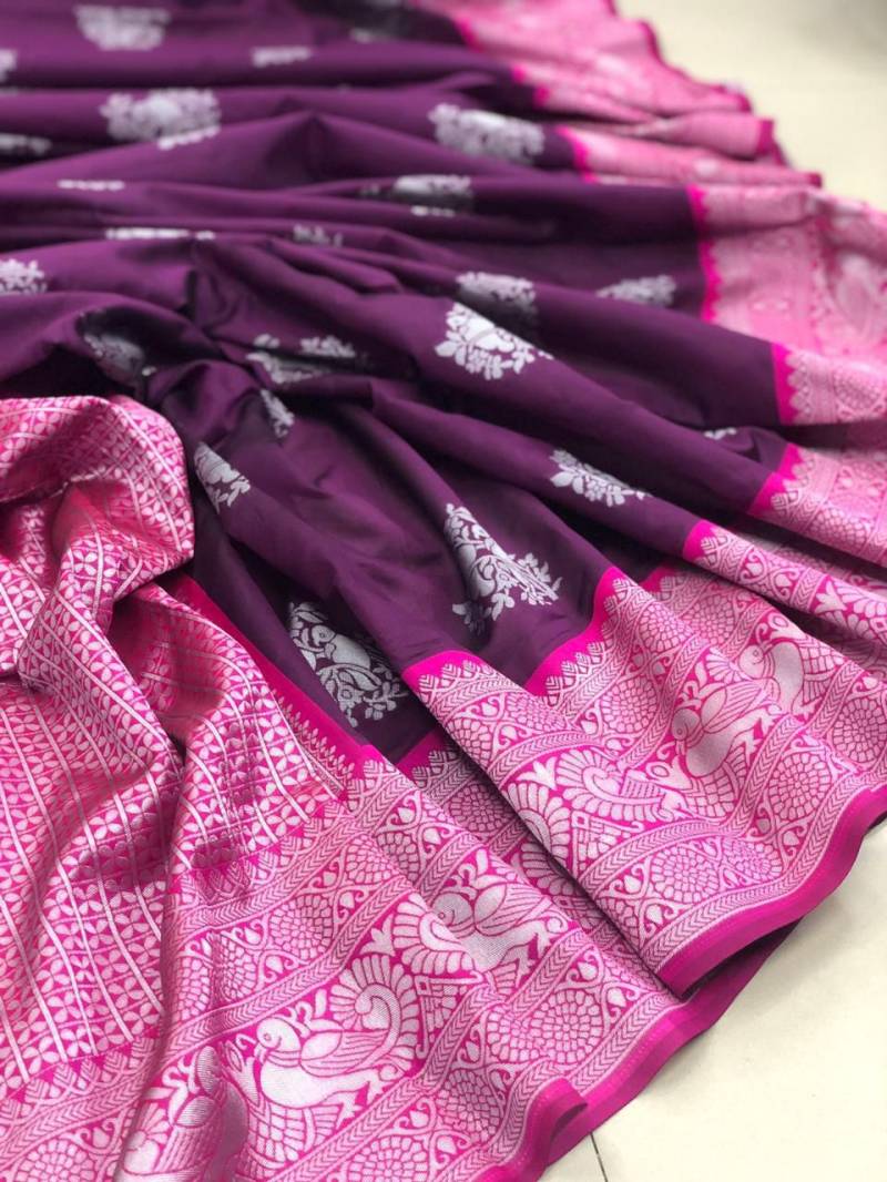 Lichi Silk Saree Collection for Elegant Style and Grace - Posyfish.in