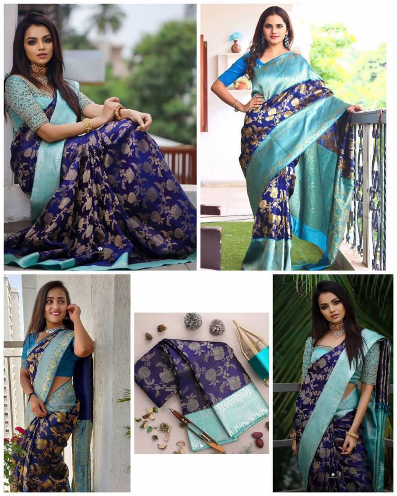Lichi Jacquard Saree Collection: Elegant Fancy Sarees for Every Occasion - Posyfish.in