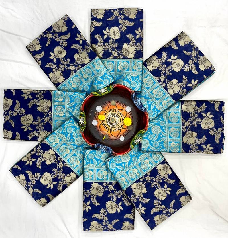 Lichi Jacquard Saree Collection: Elegant Fancy Sarees for Every Occasion - Posyfish.in