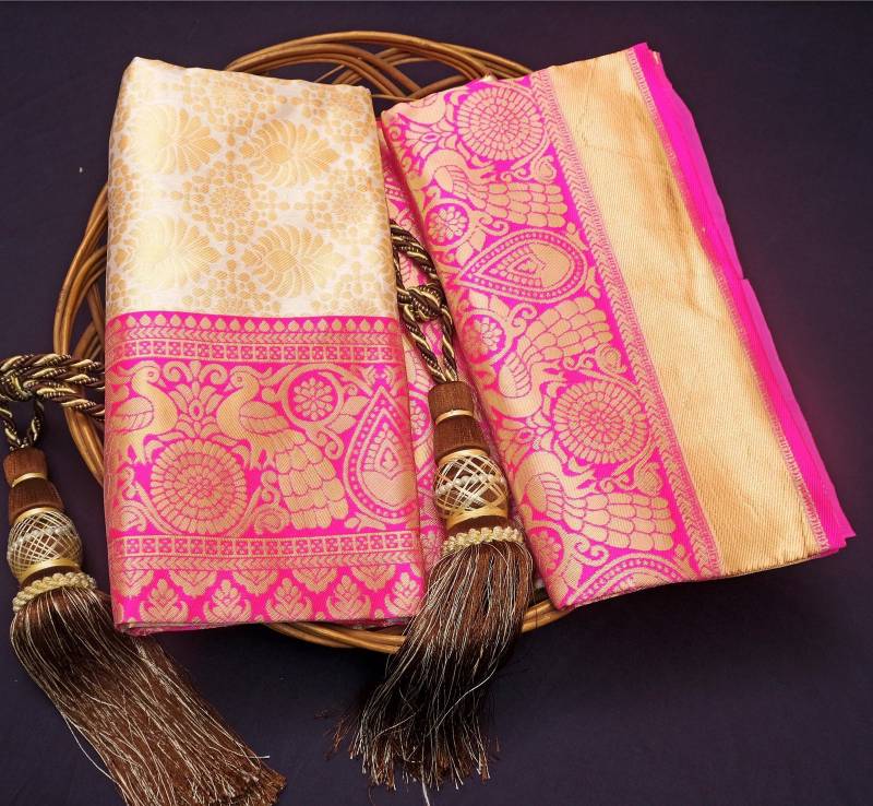 Aab Akshya Lichi Silk Saree Collection - Elegant and Soft Luxury Wear - Posyfish.in