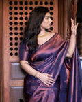 Soft Lichi Silk Rich Pallu Party Wear Saree Collection - Posyfish.in