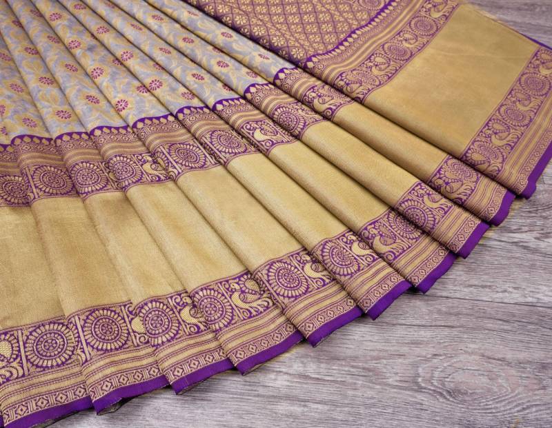 Soft Lichi Silk Saree Collection with Rich Pallu - Posyfish.in