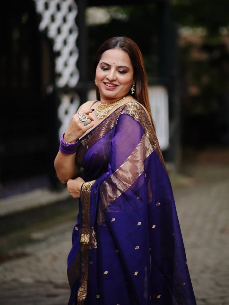 Soft Cotton Silk Traditional Wear Sarees for Elegant Style - Posyfish.in