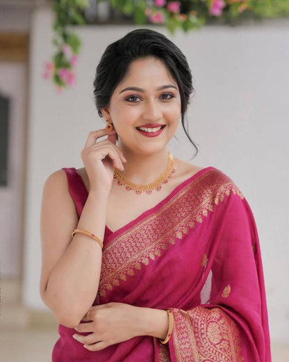 Lichi Soft Silk Saree with Rich Pallu for Elegant Occasions - Posyfish.in