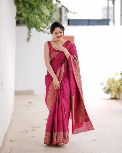Lichi Soft Silk Saree with Rich Pallu for Elegant Occasions - Posyfish.in
