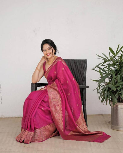 Lichi Soft Silk Saree with Rich Pallu for Elegant Occasions - Posyfish.in