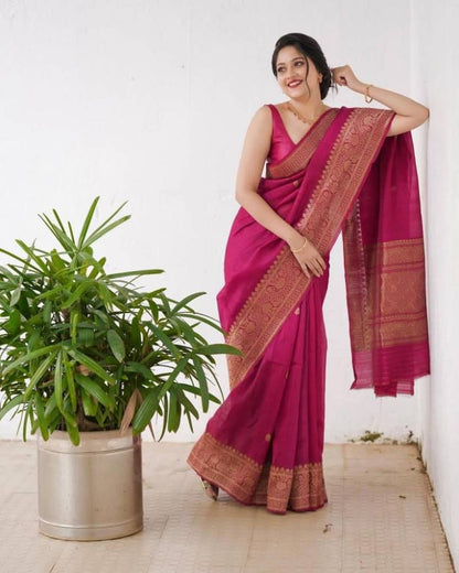 Lichi Soft Silk Saree with Rich Pallu for Elegant Occasions - Posyfish.in