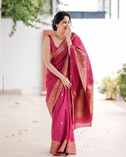 Lichi Soft Silk Saree with Rich Pallu for Elegant Occasions - Posyfish.in