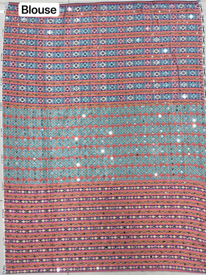 Chinon Silk Handworked Saree Collection - Elegant Designer Styles - Posyfish.in
