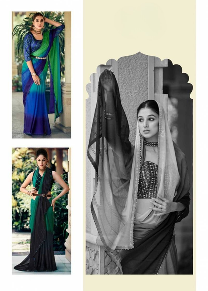 Premium Chiffon Saree with Delicate Prints & Soft Texture