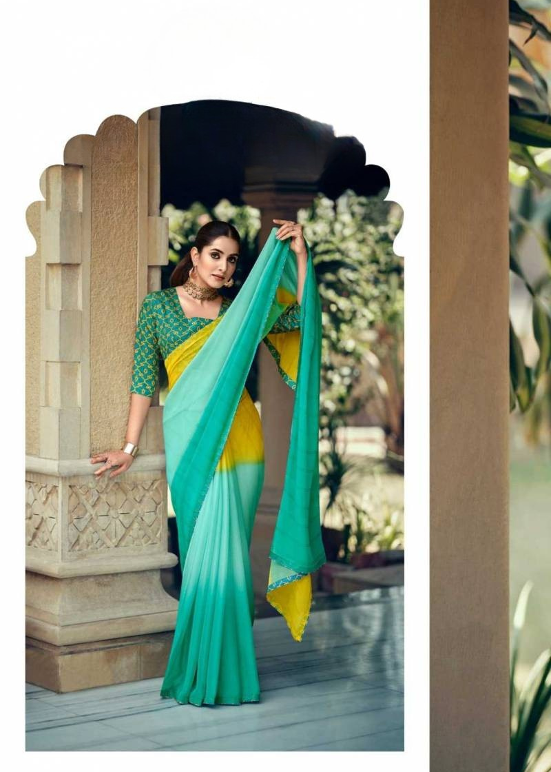 Premium Chiffon Saree with Delicate Prints & Soft Texture