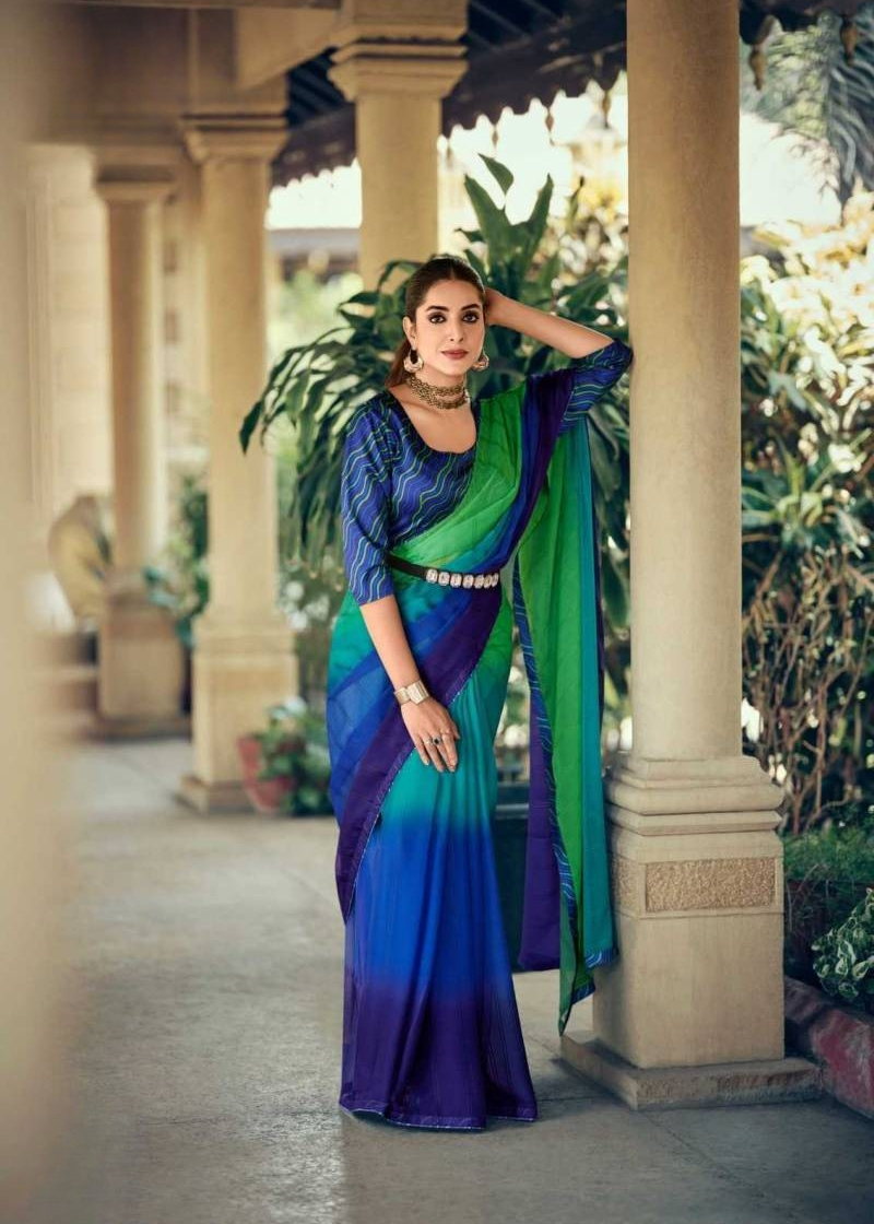 Premium Chiffon Saree with Delicate Prints & Soft Texture