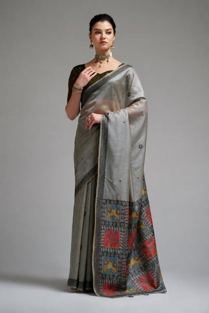 Classic Pure Cotton Printed Saree for Women