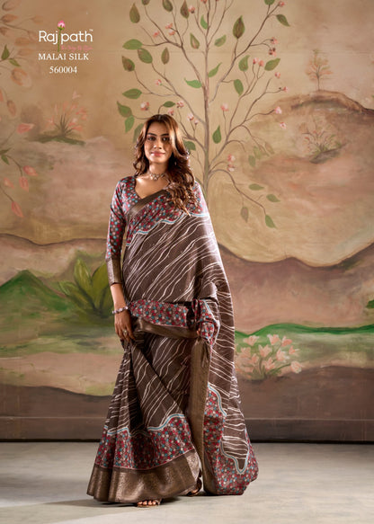 Jamoon Silk Saree - Chic Designer Saree for Classic Elegance - Posyfish.in