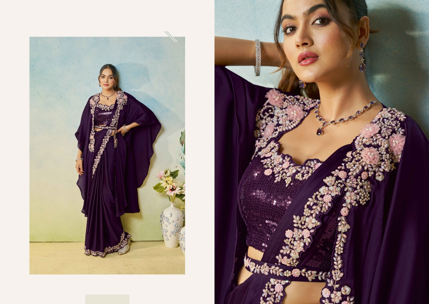 Odyssey Designer Saree Collection for Effortless Elegance - Posyfish.in