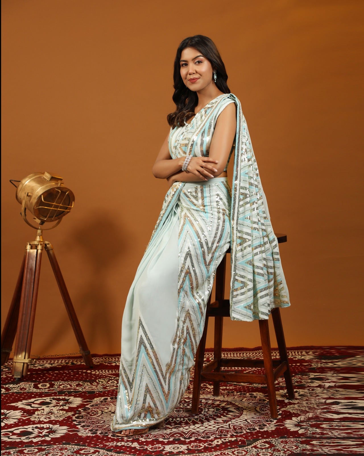 Ready To Wear Designer Saree Collection - Elegance & Style Redefined - Posyfish.in