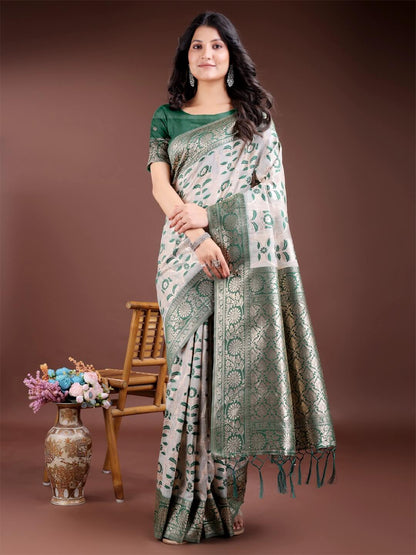 Pure Cotton Printed Saree for Women