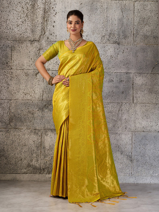 Blended Kanjivaram Silk Saree
