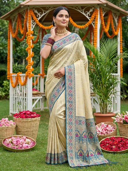 Premium Designer Silk Saree for Women - Elegant & Stylish Attire - Posyfish.in