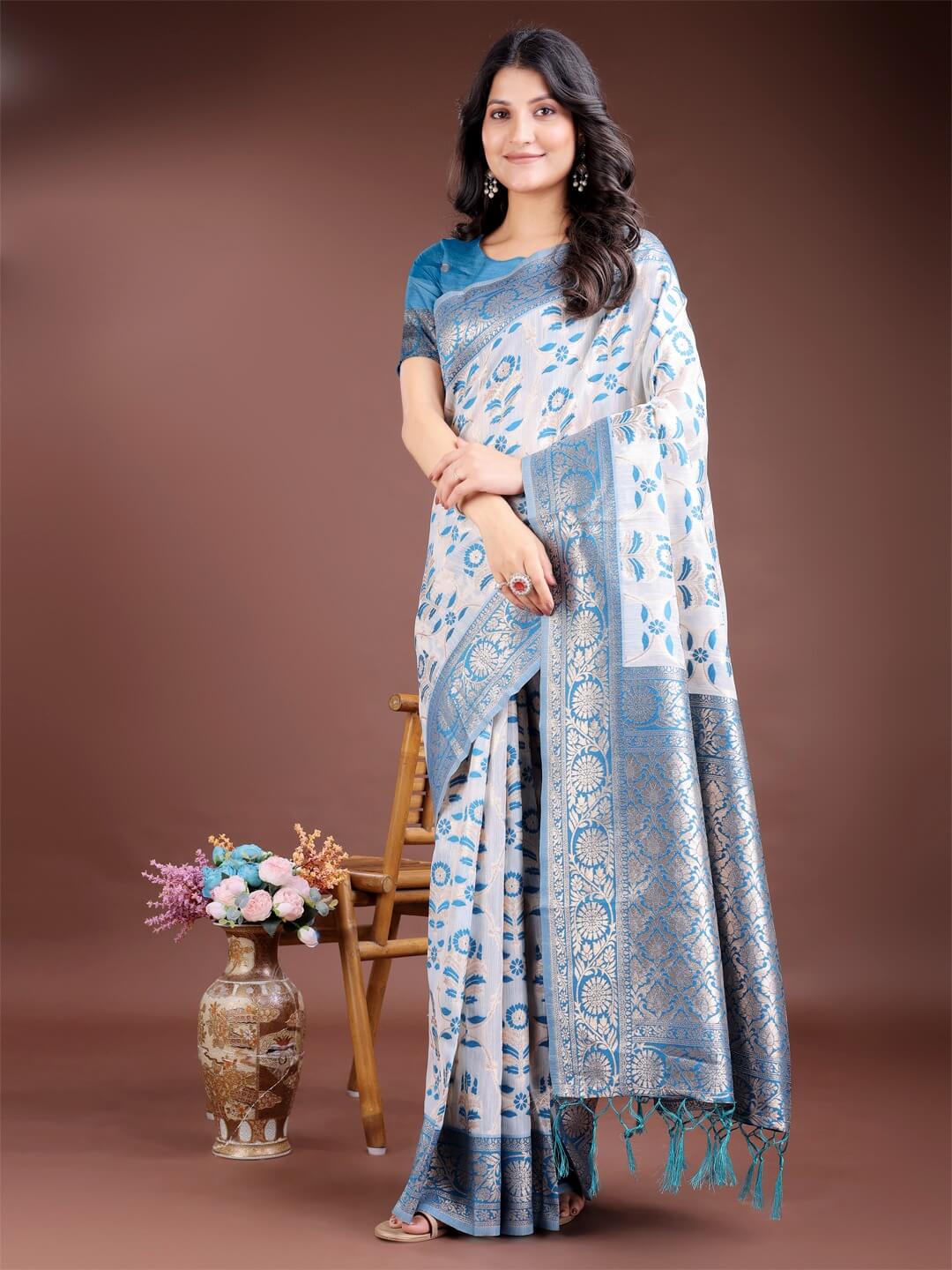Pure Cotton Printed Saree for Women