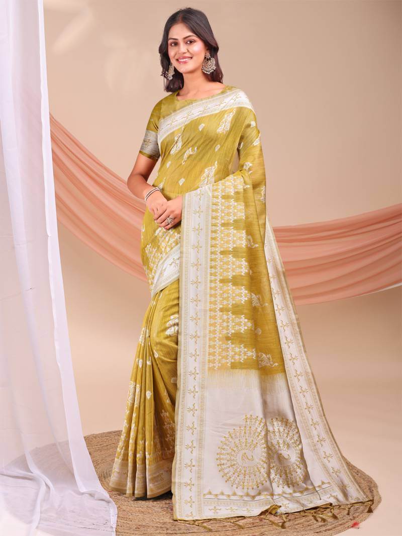 Timeless Cotton Saree with Elegant Prints