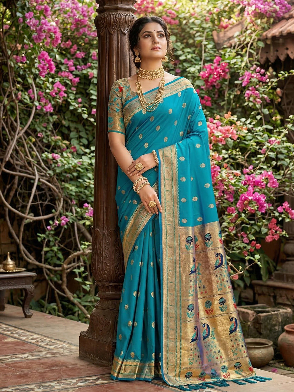 Elegant Premium Silk Saree for Women | Designer Ethnic Wear - Posyfish.in