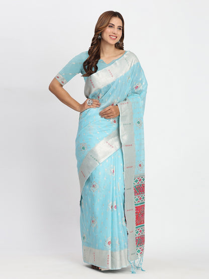 Lightweight Cotton Saree for Office & Daily Wear