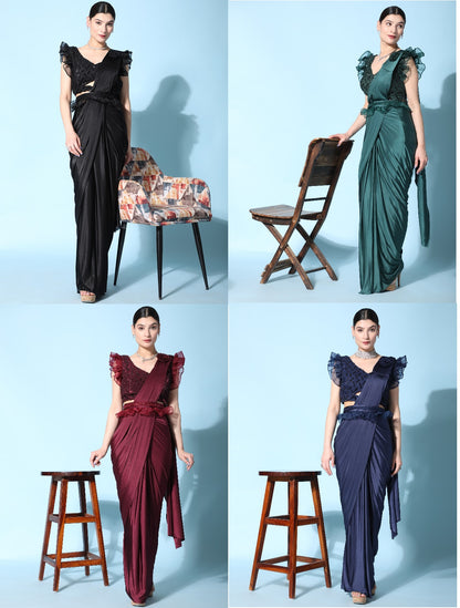 Fancy Saree Collection: Elegant Ready to Wear Sarees for Every Occasion - Posyfish.in