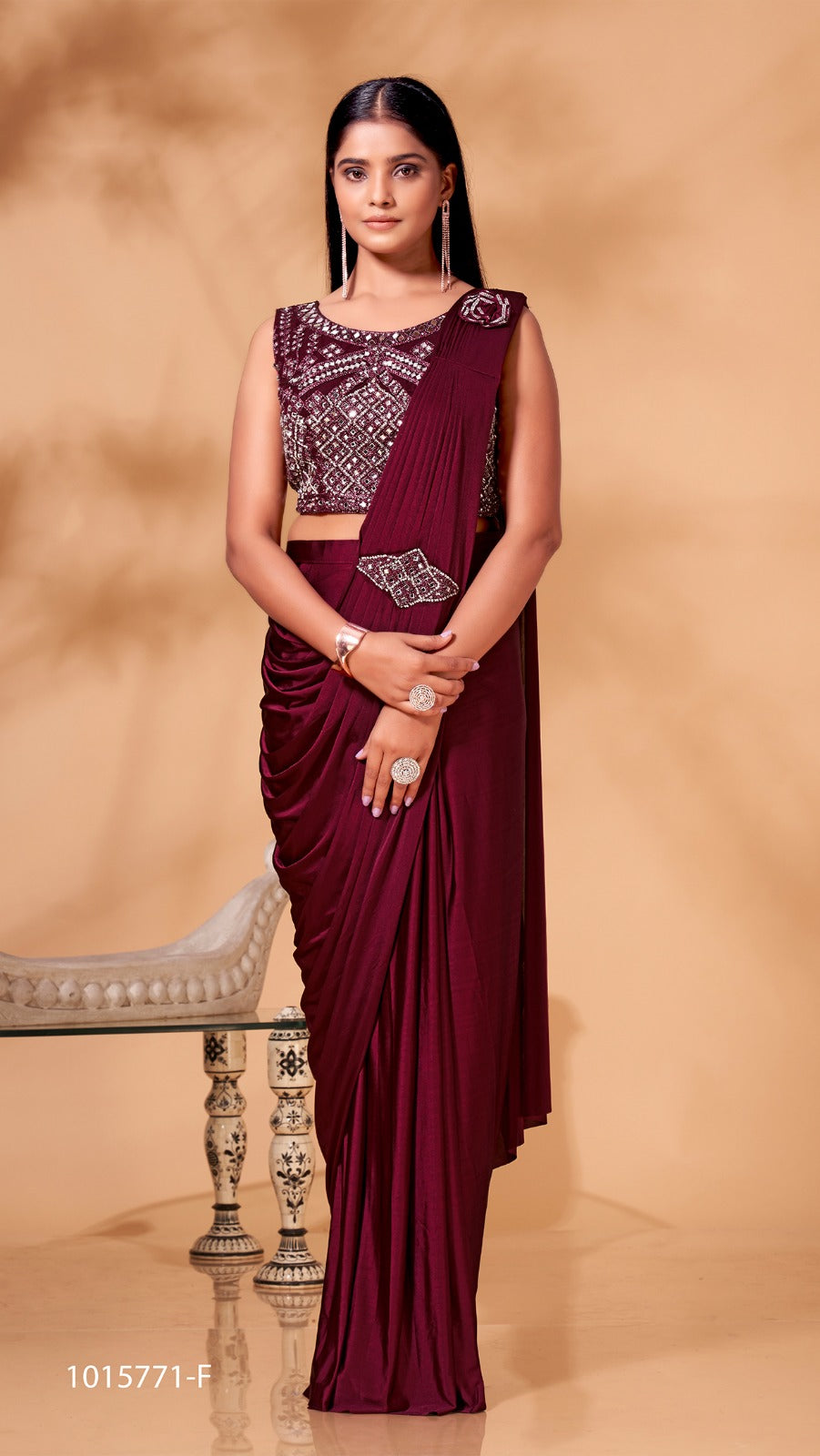 Exclusive Ready To Wear Fancy Saree Collection - Elevate Your Style - Posyfish.in