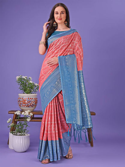 Traditional Cotton Saree – Soft, Lightweight & Elegant