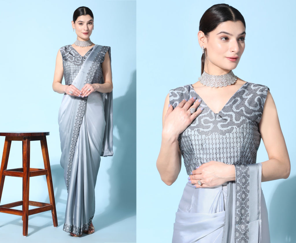 Ready To Wear Designer Saree Collection - Posyfish.in