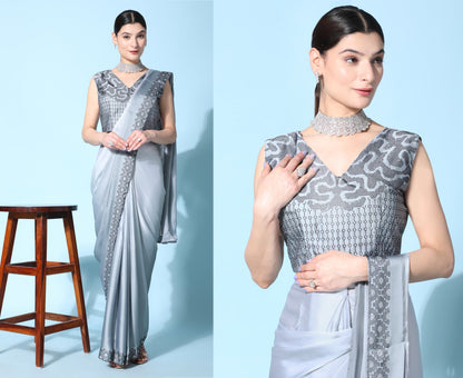 Ready To Wear Designer Saree Collection for Elegant Occasions - Posyfish.in
