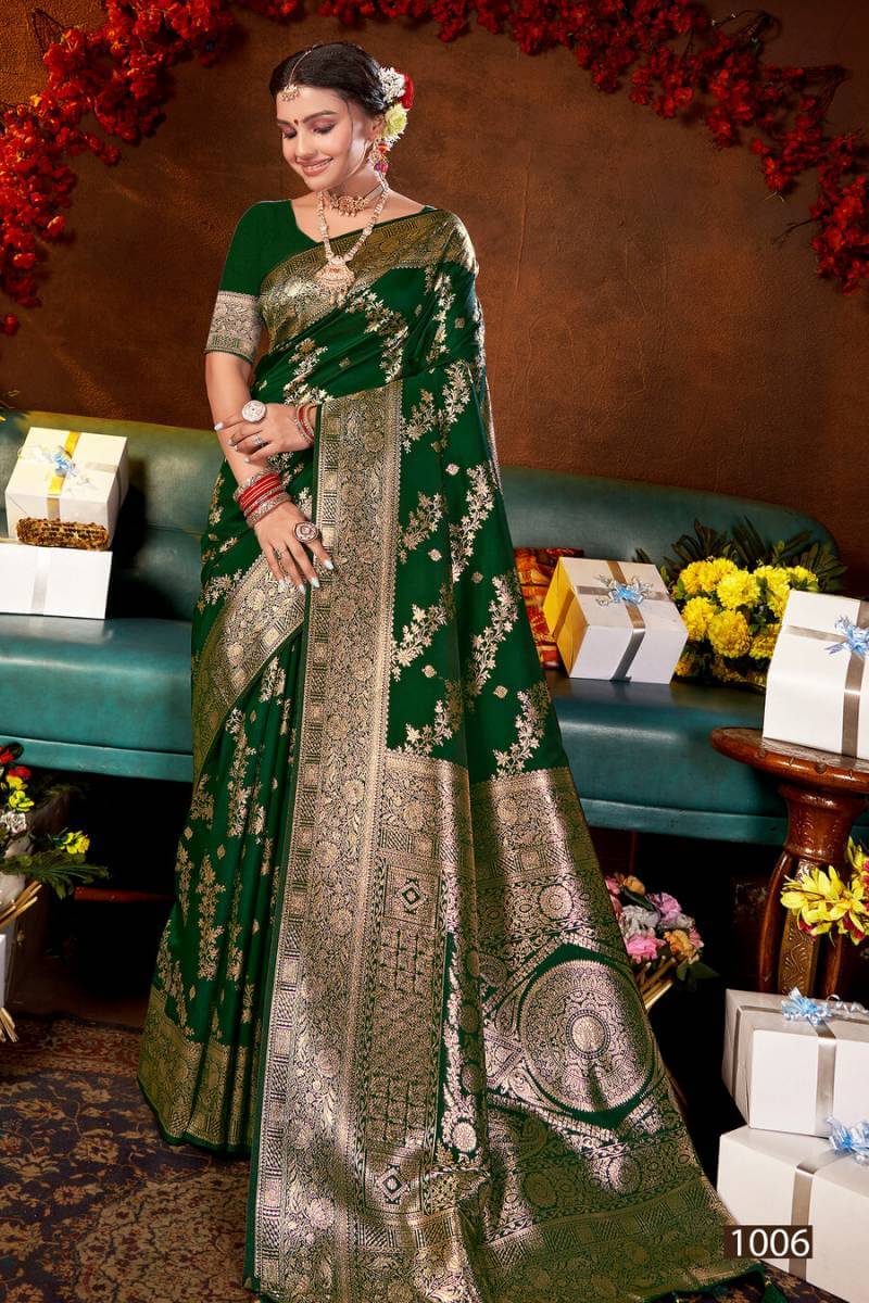 Premium Silk Saree for Women - Elegant Wedding & Festive Ethnic Wear - Posyfish.in