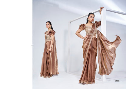 Designer Heavy Saree Party Wear for Elegant Celebrations - Posyfish.in