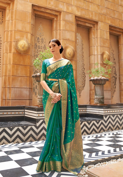 Premium Silk Handloom Saree for Women | Elegant Ethnic Wear - Posyfish.in