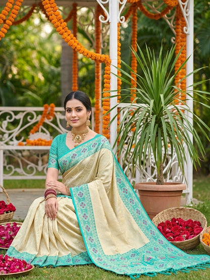 Premium Designer Silk Saree for Women - Elegant & Stylish Attire - Posyfish.in