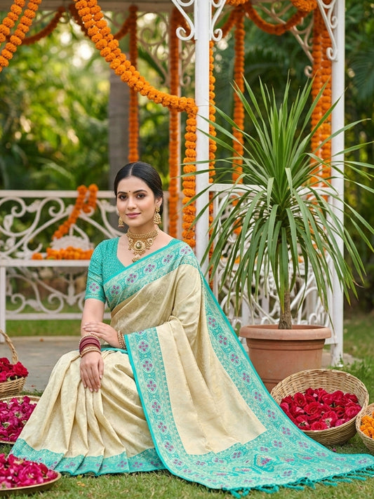 Premium Designer Silk Saree for Women - Elegant & Stylish Attire - Posyfish.in