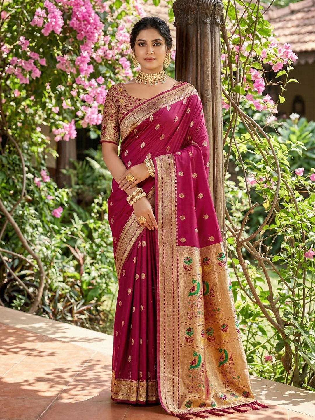 Elegant Silk Saree for Women | Premium Designer Ethnic Wear - Posyfish.in