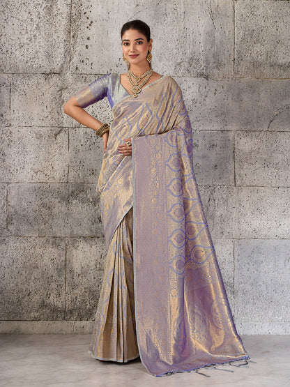 Blended Kanjivaram Silk Saree