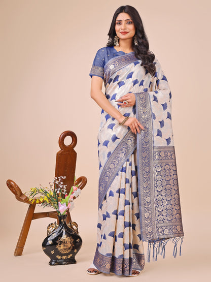 Comfort Fit Printed Cotton Saree for All Occasions