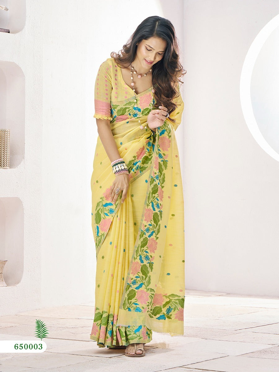Luxury Silk Saree for Women - Elegant Ethnic Wear for Weddings & Festive Occasions - Posyfish.in