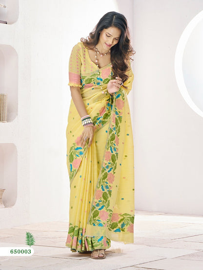 Luxury Silk Saree for Women - Elegant Ethnic Wear for Weddings & Festive Occasions - Posyfish.in